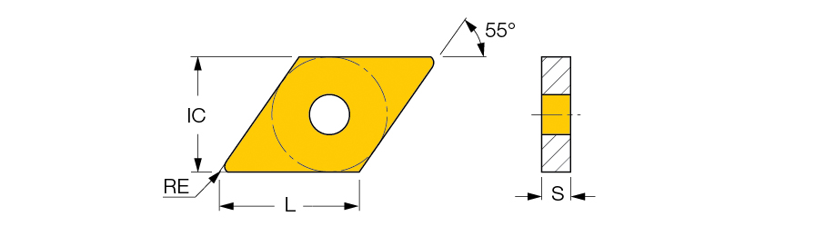 DNMG 332-NF IC530N